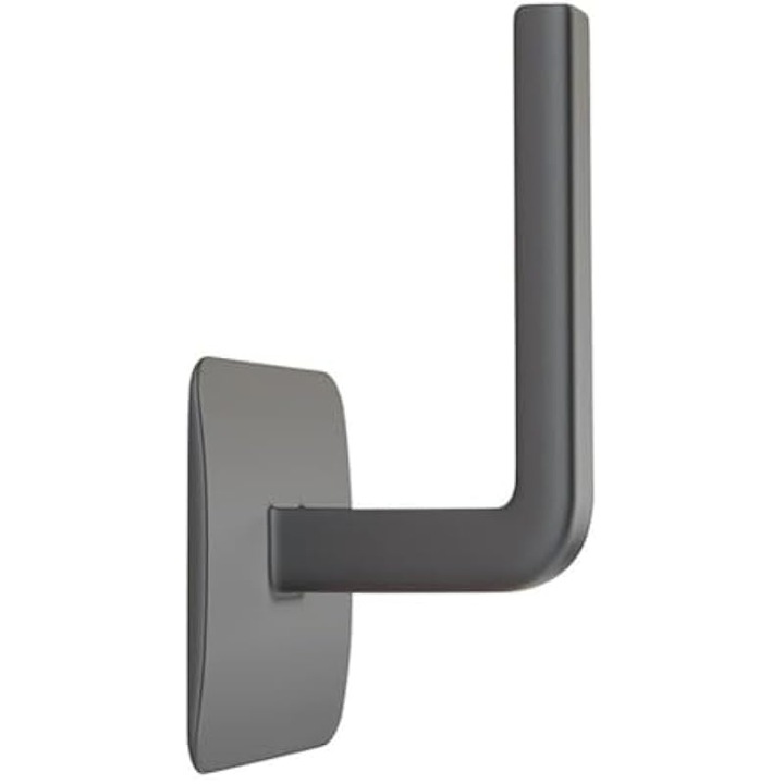 Set de 10 carlige adezive fara urme, pentru organizarea prosoapelor, cheilor si altor obiecte, negru