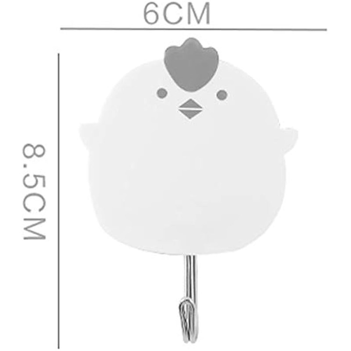 Set 20 suporturi de perete pentru prosoape, design fara gaurire, adeziv puternic, multicolor