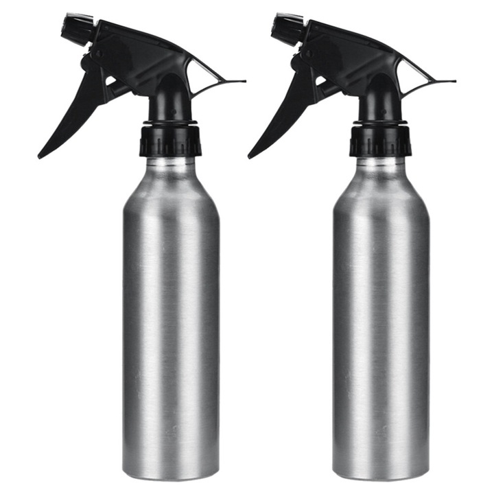 Set de sticle spray pentru apa, aluminiu, 23x5x5cm, usor de utilizat, design detasabil