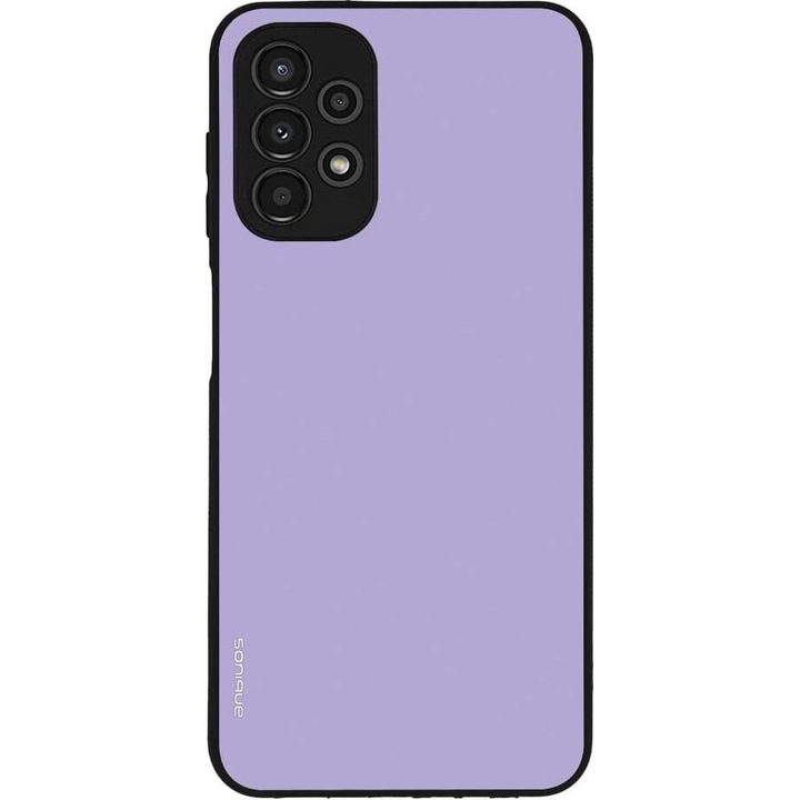 Husa telefon Sonique ColorBloc Series, protectie extra, design modern, violet, pentru Samsung Galaxy A13 4G