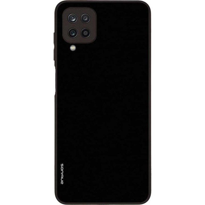 Husa telefon Sonique ColorBloc Series, protectie extra, design modern, negru, pentru Samsung Galaxy A12
