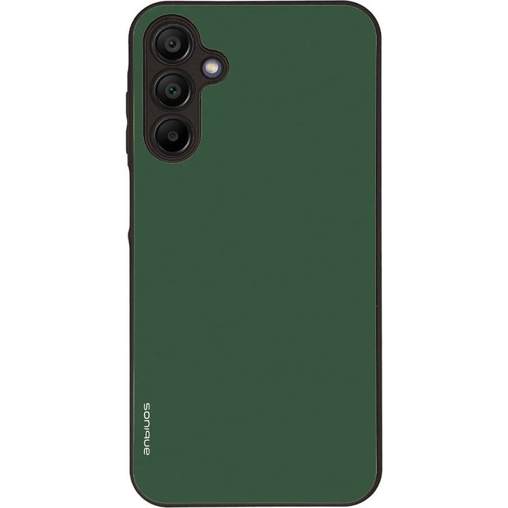 Husa telefon Sonique ColorBloc Series, verde, pentru Samsung Galaxy A15 4G / Galaxy A15 5G, silicon, design modern