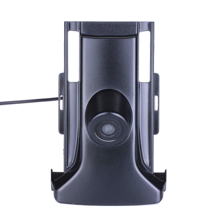 Autós DVR kamera, 1080P Full HD, első nézet, vízálló, 1.8mm, 6m videókábel, fekete