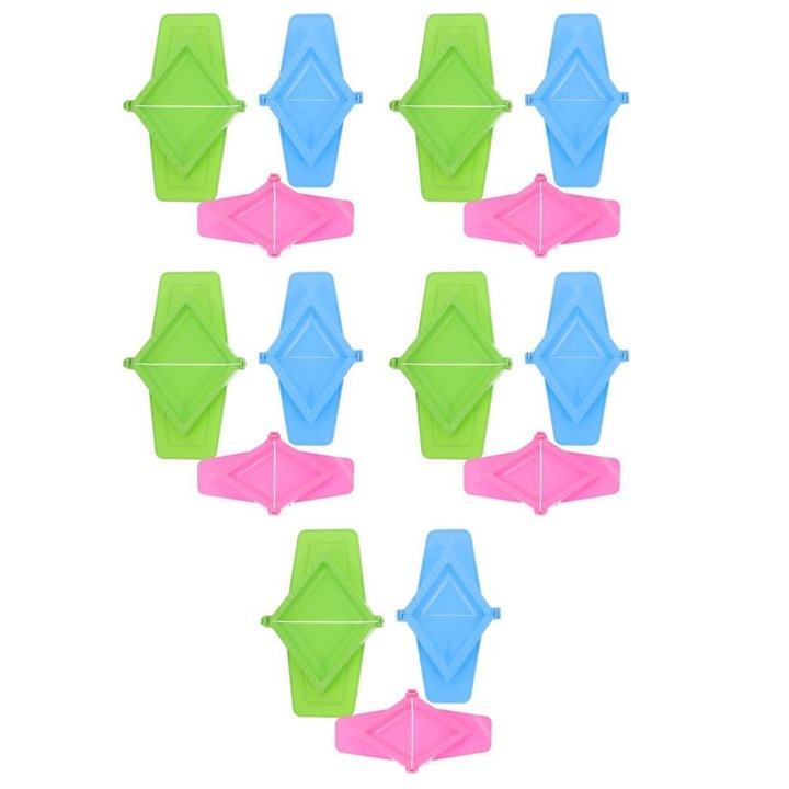 Set 15 forme pentru gatit, diverse dimensiuni, PP, asortate