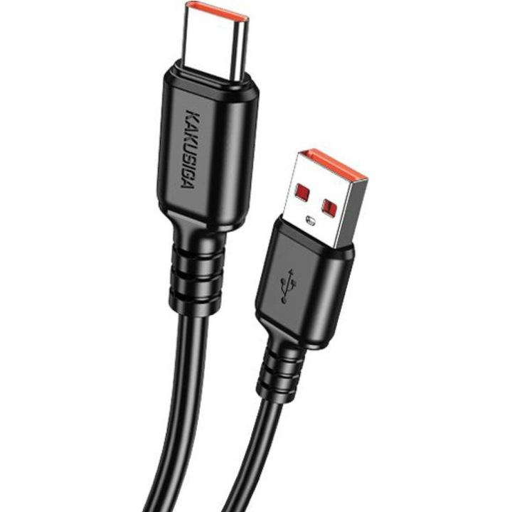 Cablu de date USB-C la USB KAKUSIGA KSC-982, 15W, 1m, negru