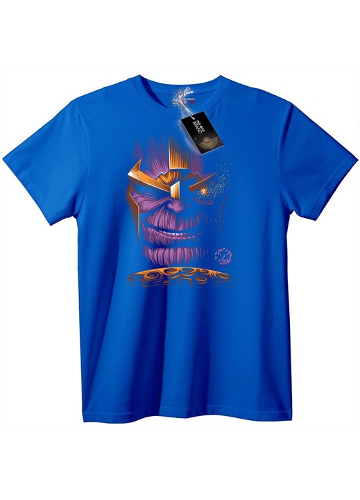 Thanos Végtelen Kesztyű Póló, Kék, XXS