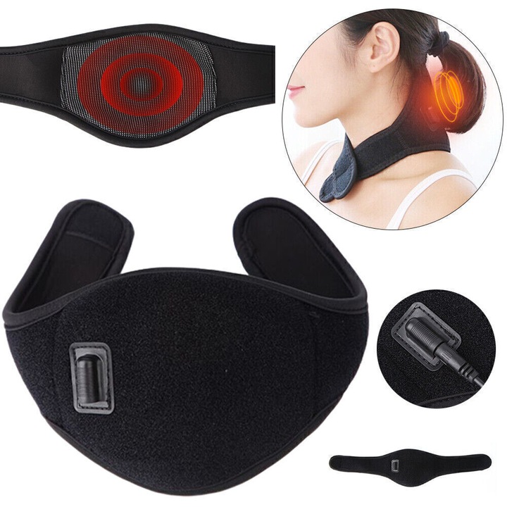 Incalzitor corporal electric USB, pad pentru gat, terapia calda, 2-3% diferenta dimensiuni