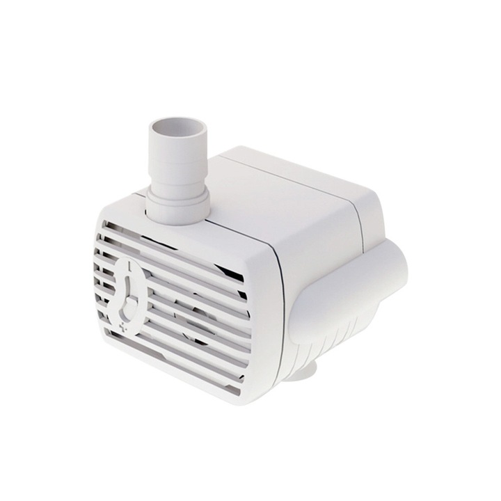 Pompa de apa pentru animale, alb, 3 trepte de debit, 46x43x43mm, set