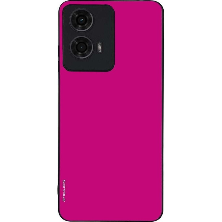 Husa telefon Sonique ColorBloc Series, protectie extra, design modern, roz, pentru Motorola Moto G04 4G / Moto G04s 4G / Moto G24 4G / Moto E14 4G