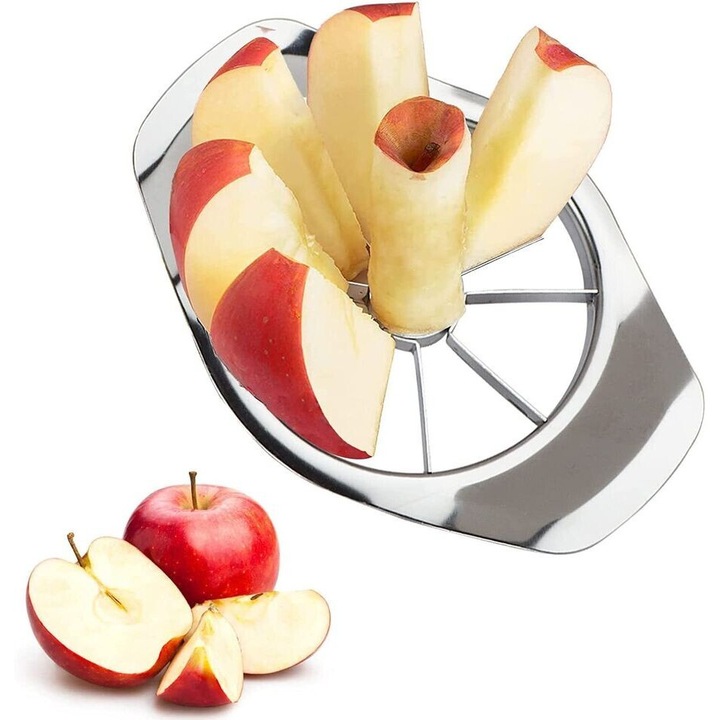 Feliator manual de fructe, inox, 11x15cm, set 1 buc