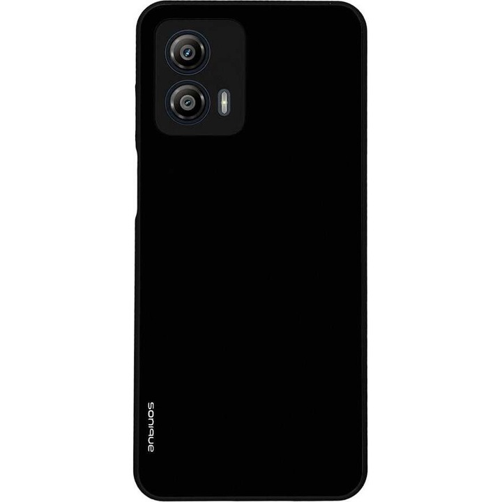 Husa telefon Sonique ColorBloc Series, pentru Motorola Moto G53 5G, silicon, design modern, neagra