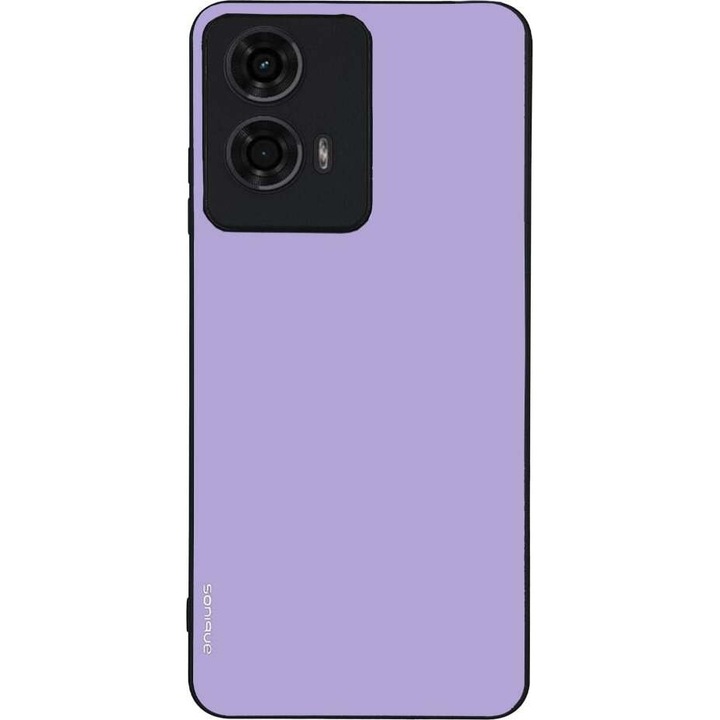 Husa telefon Sonique ColorBloc Series, protectie extra, design modern, violet, pentru Motorola Moto G04 4G / Moto G04s 4G / Moto G24 4G / Moto E14 4G