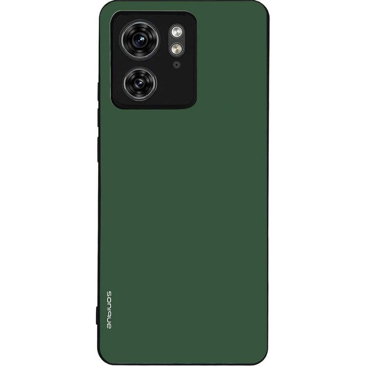 Husa telefon Sonique ColorBloc Series, verde, pentru Motorola Edge 40 5G, silicon, design modern