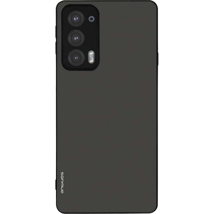 Husa telefon Sonique ColorBloc Series, Carbon, antichoc, pentru Motorola Edge 20 5G