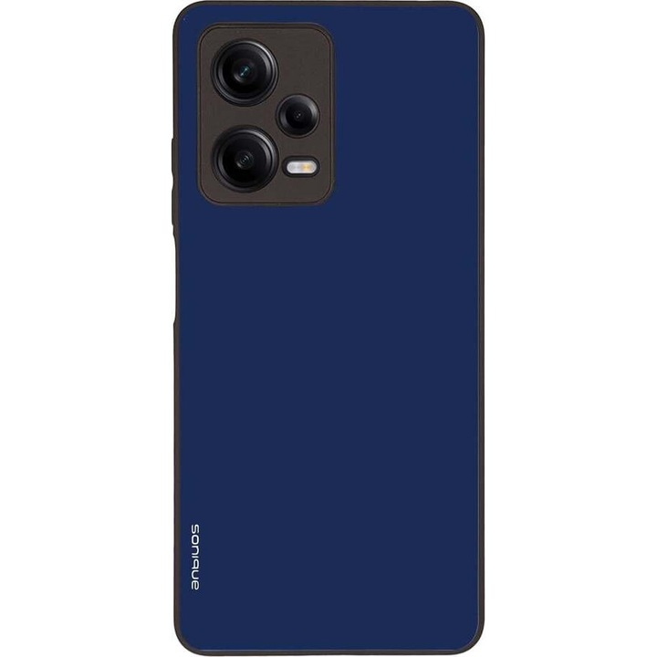 Husa telefon Sonique ColorBloc Series, pentru Xiaomi Redmi Note 12 Pro 5G, silicon, antiderapant, albastra