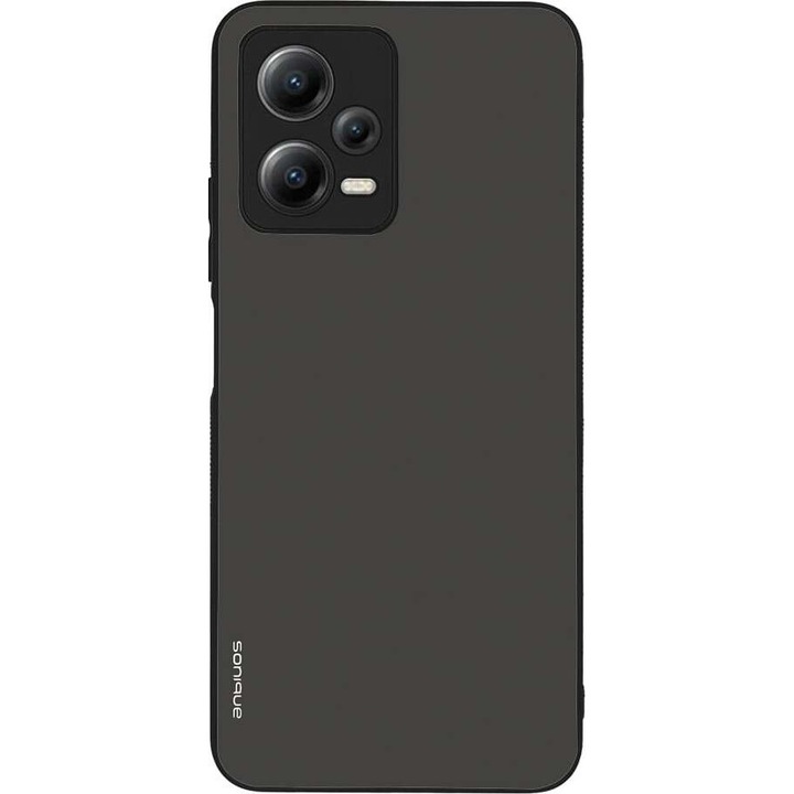 Husa telefon Sonique ColorBloc Series, pentru Xiaomi Redmi Note 12 5G / Poco X5 5G, silicon, design carbon, antichoc, multicolor