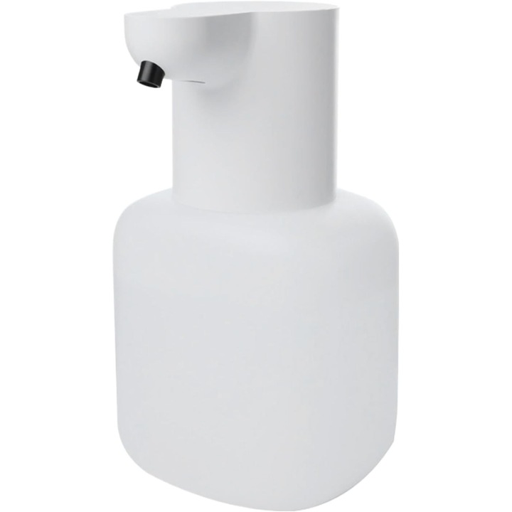 Dispenser de sapun automat, capacitate mare, design modern, alb, 11.5x7.5x17.5cm