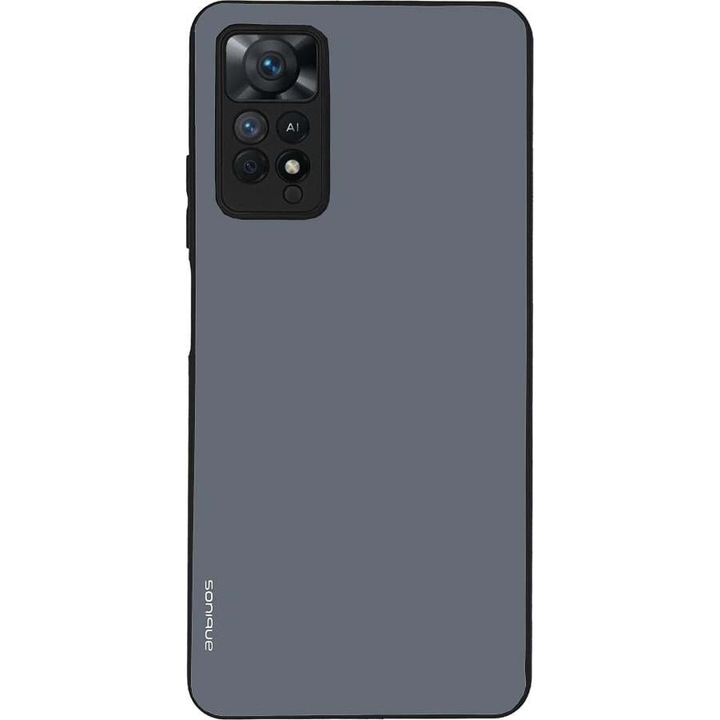 Husa telefon Sonique ColorBloc Series, pentru Xiaomi Redmi Note 11 Pro 4G/5G si Redmi Note 12 Pro 4G, albastru, silicon, design modern
