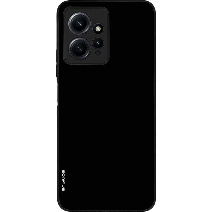 Husa telefon Sonique ColorBloc Series, pentru Xiaomi Redmi Note 12 4G, silicon, design modern, neagra