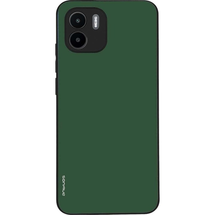 Husa telefon Sonique ColorBloc Series, verde, pentru Xiaomi Redmi A1 / Redmi A2, silicon, design modern