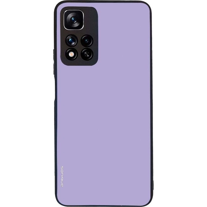 Husa telefon Sonique ColorBloc Series, pentru Xiaomi Redmi Note 11 Pro Plus 5G, silicon, violet