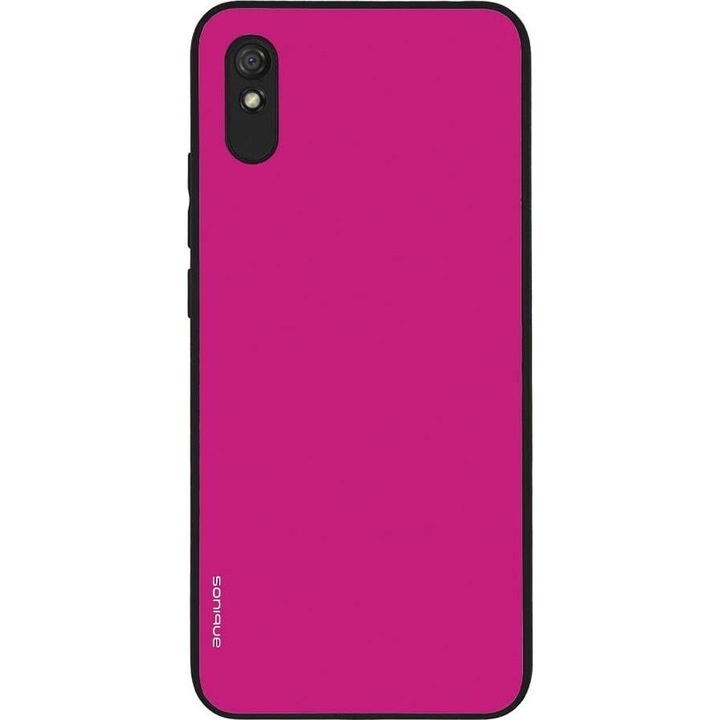 Husa telefon Sonique ColorBloc Series, protectie extra, design modern, roz, pentru Xiaomi Redmi 9A / Redmi 9AT