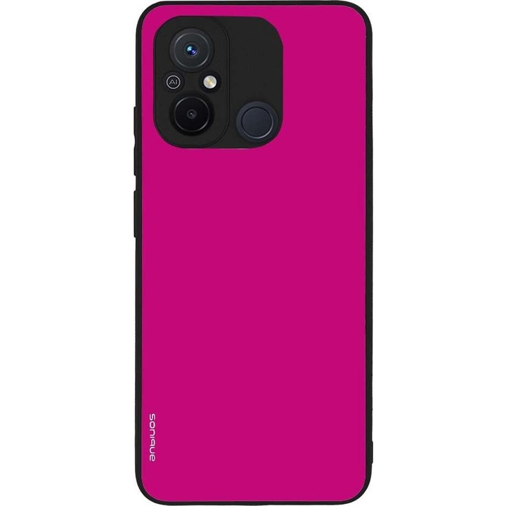 Husa telefon Sonique Colorbloc Series, protectie extra, antiderapant, roz, pentru Xiaomi Redmi 12C