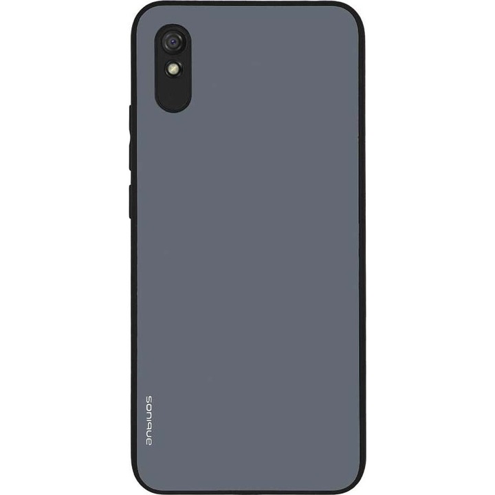 Husa telefon Sonique Colorbloc Series, protectie extra, antiderapanta, albastru, pentru Xiaomi Redmi 9A / Redmi 9AT
