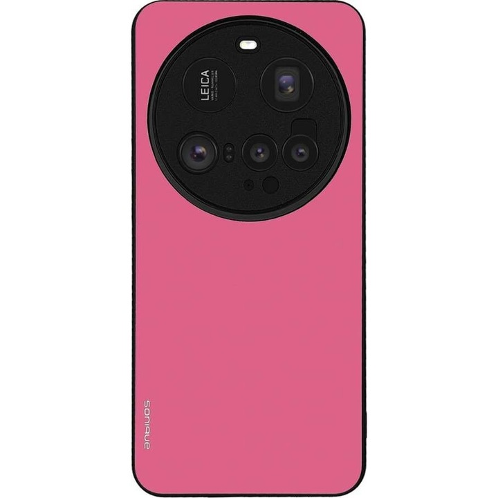 Husa telefon Sonique ColorBloc Series, roz, pentru Xiaomi 15 Ultra 5G, silicon, design modern