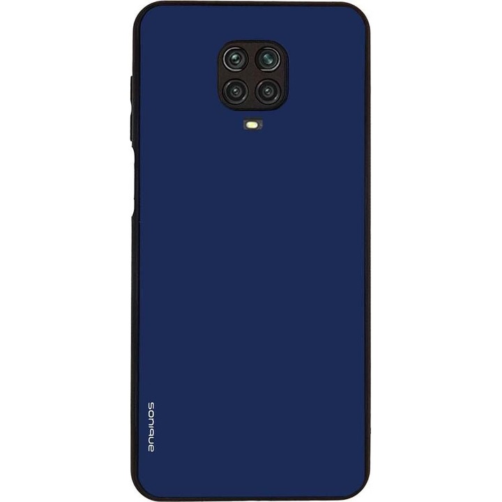 Husa telefon Sonique ColorBloc Series, protectie extra, antiderapant, albastra, pentru Xiaomi Redmi Note 9S/9 Pro