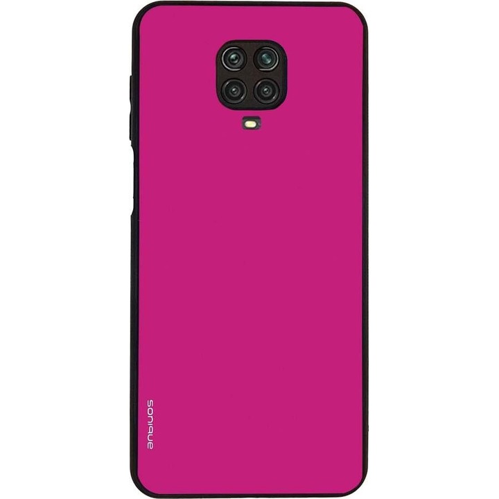 Husa telefon Sonique ColorBloc Series, protectie extra, antiderapant, roz, pentru Xiaomi Redmi Note 9S/9 Pro