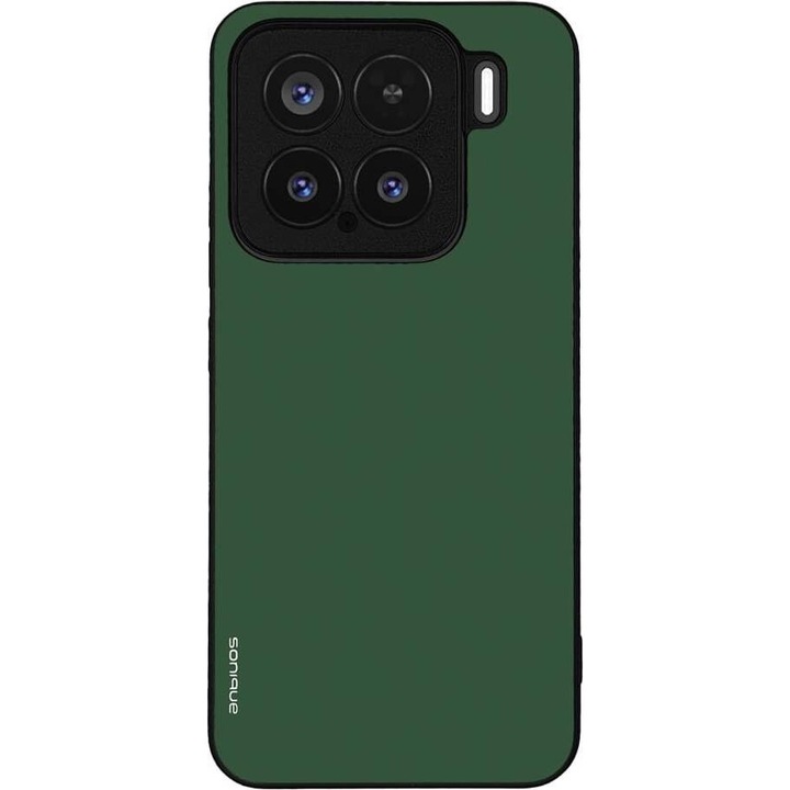 Husa telefon Sonique ColorBloc Series, verde, pentru Xiaomi 15 5G, silicon, design modern