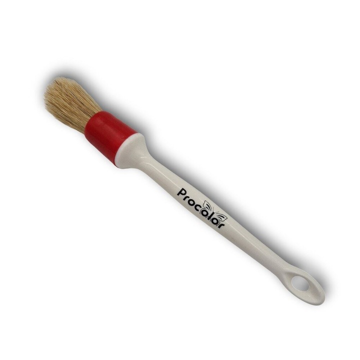 Pensula rotunda pentru finisaje, Procolor, 21mm diametru