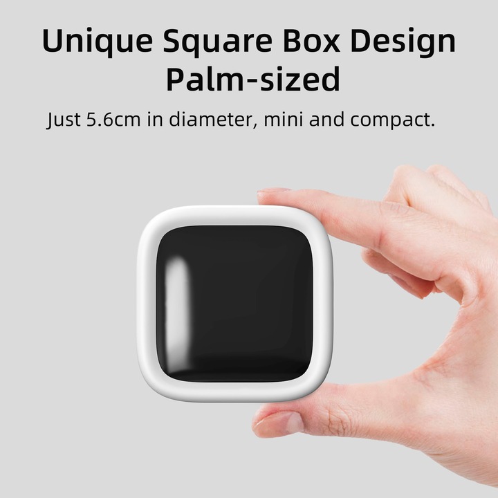 Sterilizator periute de dinti, suport portabil cu montare flexibila, capac reincarcabil pentru orice tip de periuta, alb