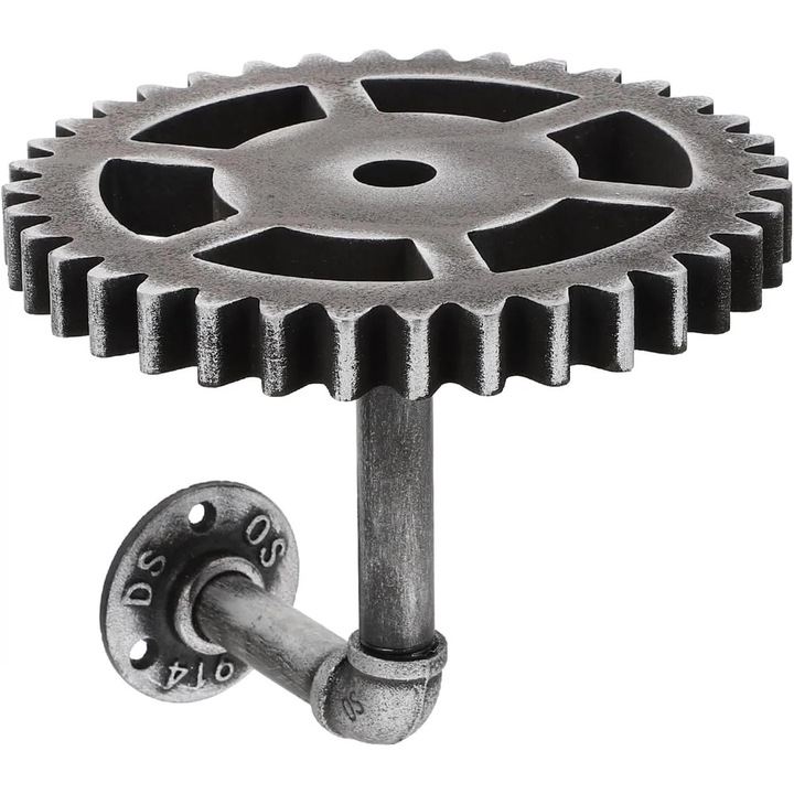 Rafturi suspendate din fier forjat, retro, pentru decorare perete, 30x45cm