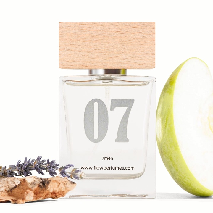 Parfum bărbați, Flow Nr.07, citric lemnos, 50 ml
