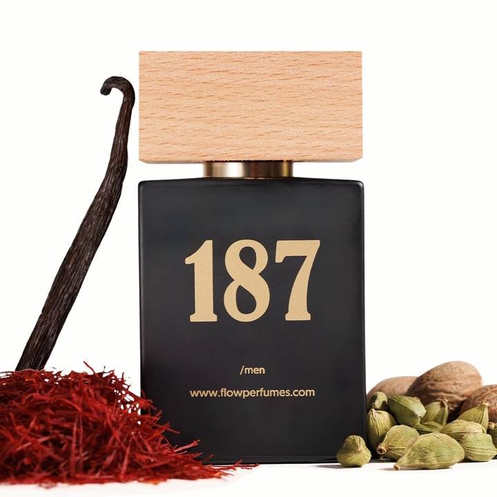 Parfum unisex, Flow Nr.187, oriental-condimentat, 50 ml