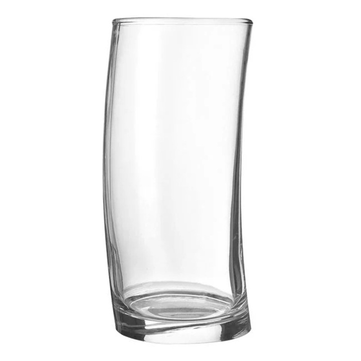 Pahar Frappe Sticla Transparenta 435ml Model Curbat