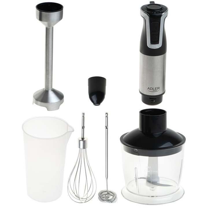Blender Portabil Smoothie Maker Vivendo, 380 ml, Incarcare USB, Functie Powerbank, Lama Inox, 15000 RPM, Baterie 2000 mAh, Mov