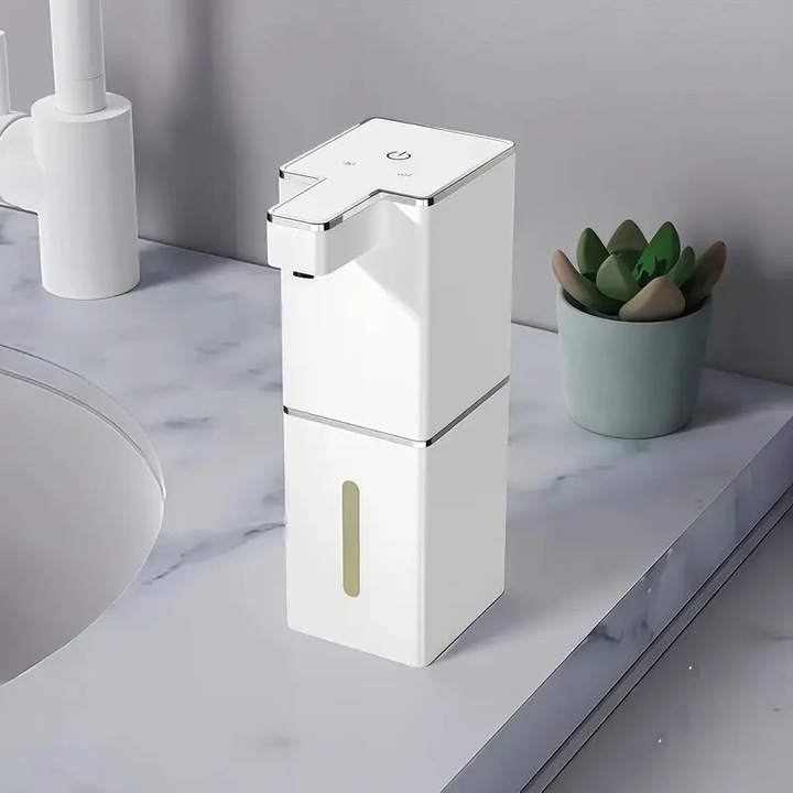 Dispenser de sapun automat cu senzor, montat pe perete, pentru hoteluri, spuma, igienic