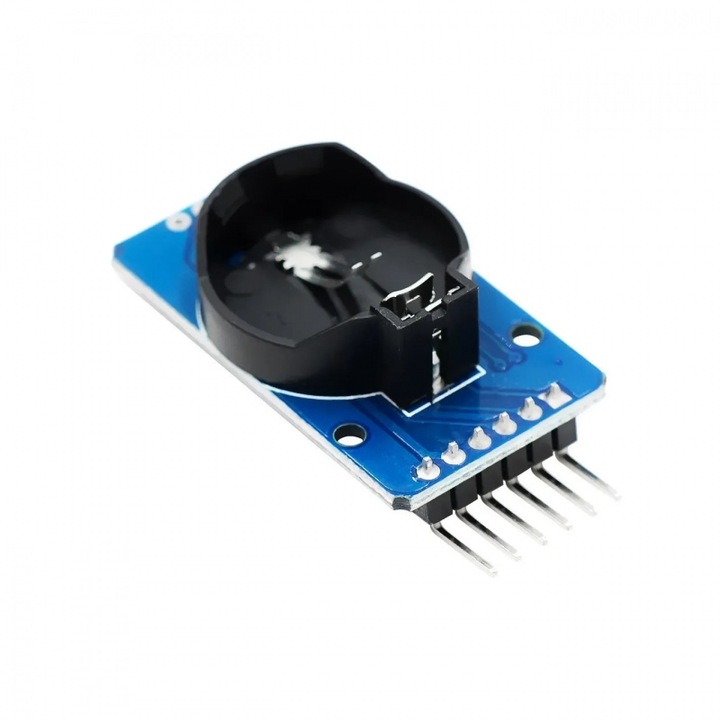 Külső óramodul DS3231, I2C, hőmérséklet-érzékelő, 38x22x14mm