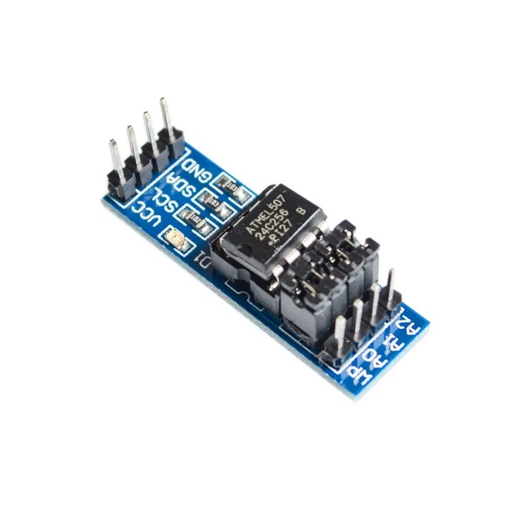 Circuit integrat AT24C256, 8P, I2C, cu suport integrat