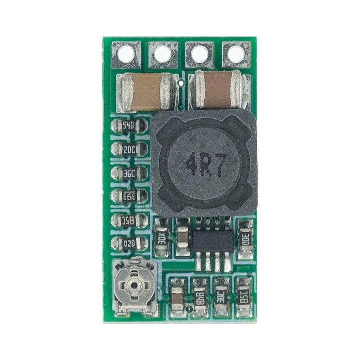 Mini DC-DC 12-24V la 5V 3A Modul de alimentare cu reducere de tensiune Convertor Buck Eficienta reglabila 97, 5%