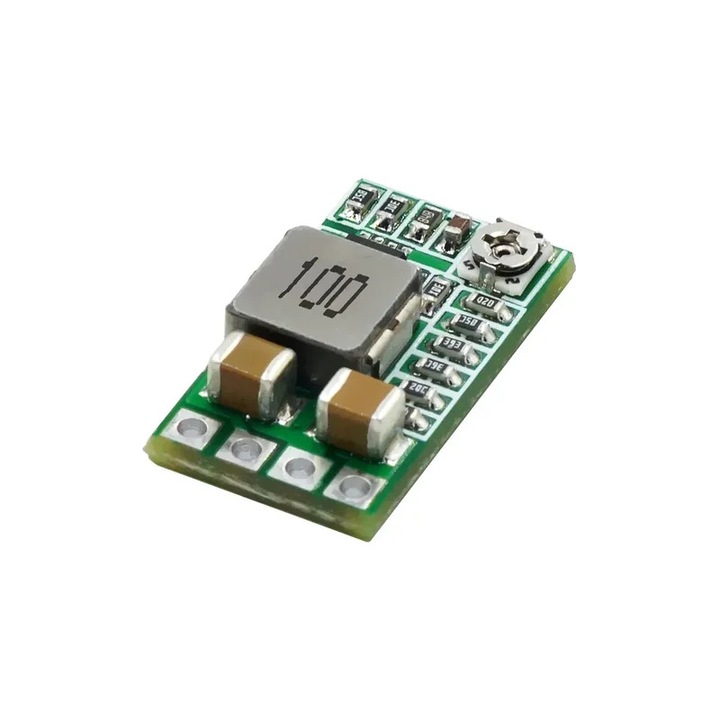 Mini DC-DC 12-24V la 5V 3A Modul de alimentare cu reducere de tensiune Convertor de tensiune reglabil 97.5% 1.8V 2.5V 3.3V 5V 9V 12V