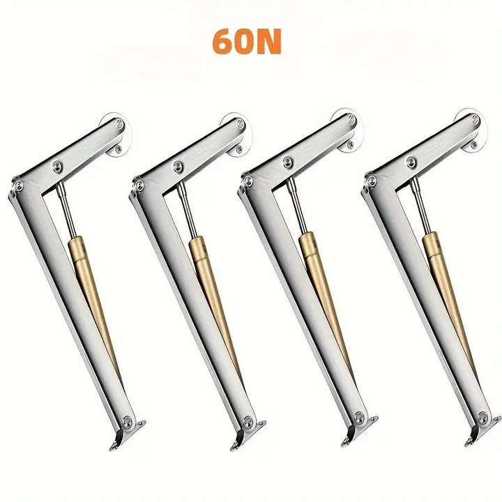 Bara de suport 60N, sistem cu arc, usi minimalistice, extensibila pentru pat, suport stabil