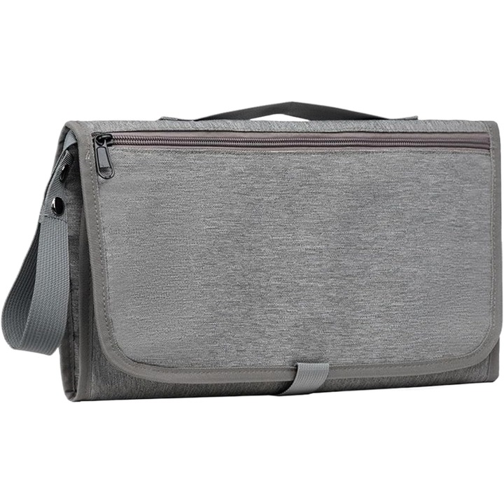 Geanta pentru bebelusi, cu masa de schimbare portabila, impermeabila, multicolor, capacitate mare