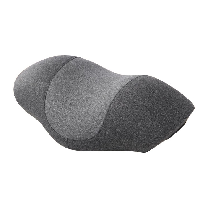 Aparat de masaj cervical, masaj cu vibratii si terapie prin caldura, perna pentru gat si umeri, multicolor