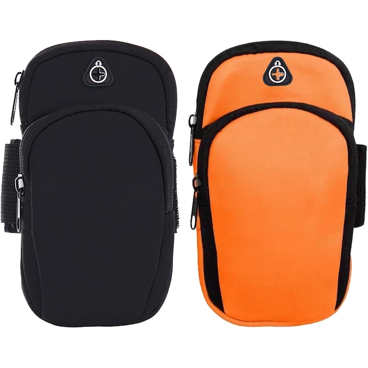 Bratara fitness 4G SOS cu GPS, monitorizare ritm cardiac, neagra