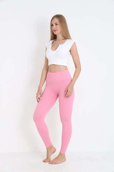 Colanti dama roz model raiat