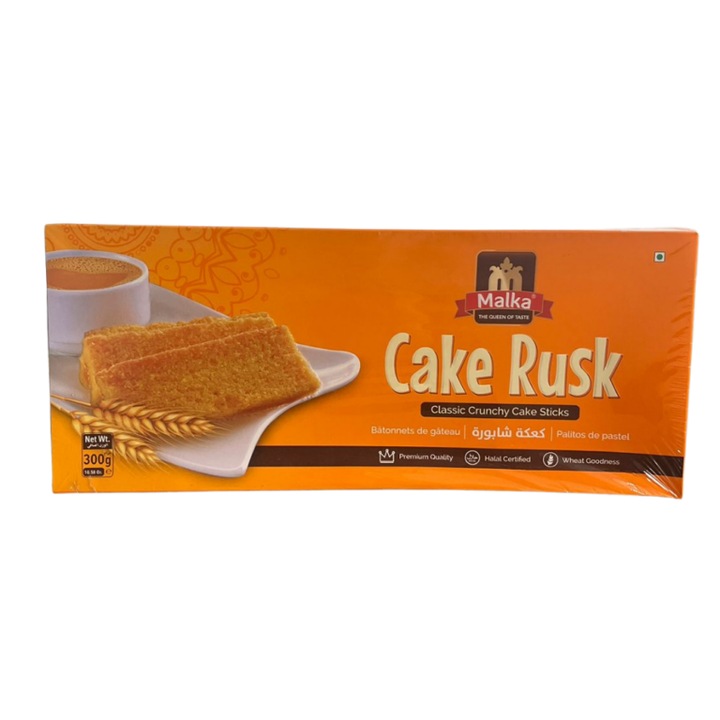Biscuiți Cake Rusk Malka, 300g, crocanți, pentru ceai